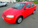 2004 Chevrolet Aveo Victory Red