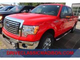 2012 Race Red Ford F150 XLT SuperCrew 4x4 #70133370