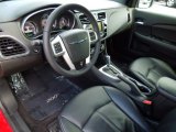 2011 Chrysler 200 Limited Black Interior