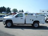 2012 Summit White Chevrolet Silverado 3500HD WT Regular Cab 4x4 Utility Truck #70196224