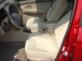 2009 Kia Spectra EX Sedan Beige Interior