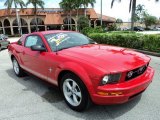 2007 Ford Mustang V6 Premium Coupe Front 3/4 View