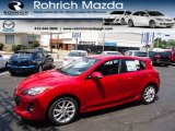 2012 Velocity Red Mica Mazda MAZDA3 s Grand Touring 5 Door #70195432