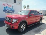 2012 Red Candy Metallic Ford F150 FX4 SuperCrew 4x4 #70195420