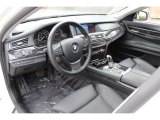 2009 BMW 7 Series 750Li Sedan Black Nappa Leather Interior