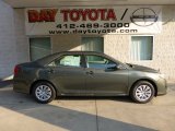 2012 Cypress Green Pearl Toyota Camry LE #70195405