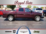 2005 Deep Molten Red Pearl Dodge Dakota SLT Quad Cab #70196112