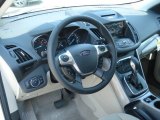 2013 Ford Escape SE 2.0L EcoBoost 4WD Medium Light Stone Interior