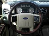 2008 Ford F350 Super Duty King Ranch Crew Cab 4x4 Steering Wheel