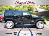 2013 Black Jeep Wrangler Unlimited Sahara 4x4 #70195333