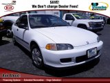 1993 Frost White Honda Civic DX Coupe #70196045