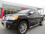 2012 Galaxy Black Nissan Titan SL Heavy Metal Chrome Edition Crew Cab #70195711