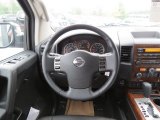 2012 Nissan Titan SL Heavy Metal Chrome Edition Crew Cab Steering Wheel