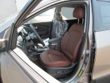 2013 Hyundai Tucson Limited AWD Black/Saddle Interior