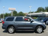 Slate Gray Metallic Toyota Sequoia in 2010