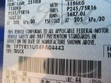 2004 Ranger Color Code for Sonic Blue Metallic - Color Code: SN
