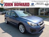 2012 Marine Blue Pearl Subaru Impreza 2.0i Premium 5 Door #70195931