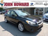 2012 Obsidian Black Pearl Subaru Impreza 2.0i Premium 4 Door #70195920