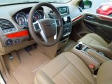 2013 Chrysler Town & Country Touring - L Dark Frost Beige/Medium Frost Beige Interior