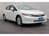 2012 Taffeta White Honda Civic LX Sedan #70195524