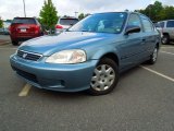 2000 Honda Civic Electron Blue Pearl