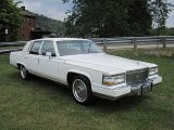 1990 Cadillac Brougham White