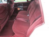 1990 Cadillac Brougham d'Elegance Rear Seat