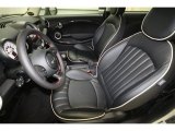 2013 Mini Cooper S Hardtop Carbon Black Lounge Leather Interior