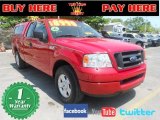2005 Bright Red Ford F150 STX SuperCab #70266192