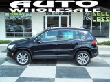 2010 Deep Black Metallic Volkswagen Tiguan Wolfsburg Edition #70266100