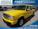 Screaming Yellow Ford Ranger in 2006