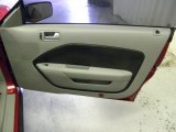 2008 Ford Mustang V6 Deluxe Coupe Door Panel