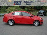 2012 Victory Red Chevrolet Sonic LS Sedan #70294302