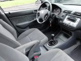 2005 Honda Civic EX Sedan Gray Interior