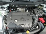 2013 Mitsubishi Lancer Sportback GT 2.4 Liter DOHC 16-Valve MIVEC 4 Cylinder Engine