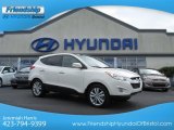 2013 Cotton White Hyundai Tucson GLS AWD #70310756