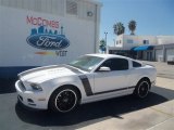 2013 Performance White Ford Mustang Boss 302 #70310728