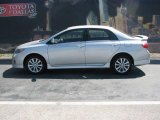 2009 Classic Silver Metallic Toyota Corolla S #7016234