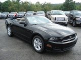 2013 Ford Mustang V6 Convertible Front 3/4 View