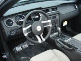 2013 Ford Mustang V6 Convertible Stone Interior