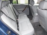 2005 BMW X3 3.0i Rear Seat