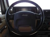 2005 Jeep Wrangler X 4x4 Steering Wheel
