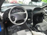 2000 Ford Mustang V6 Coupe Dark Charcoal Interior