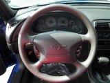 2000 Ford Mustang V6 Coupe Steering Wheel