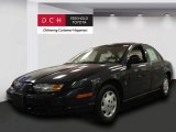 2002 Black Silver Saturn S Series SL1 Sedan #70311085