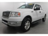 2004 Oxford White Ford F150 Lariat SuperCab 4x4 #70310618