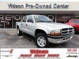 2004 Bright Silver Metallic Dodge Dakota Sport Quad Cab 4x4 #70353090