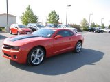 2010 Inferno Orange Metallic Chevrolet Camaro LT/RS Coupe #70352789