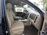 2012 Dodge Ram 1500 Outdoorsman Crew Cab Light Pebble Beige/Bark Brown Interior