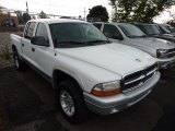 2004 Bright White Dodge Dakota SLT Quad Cab 4x4 #70353055